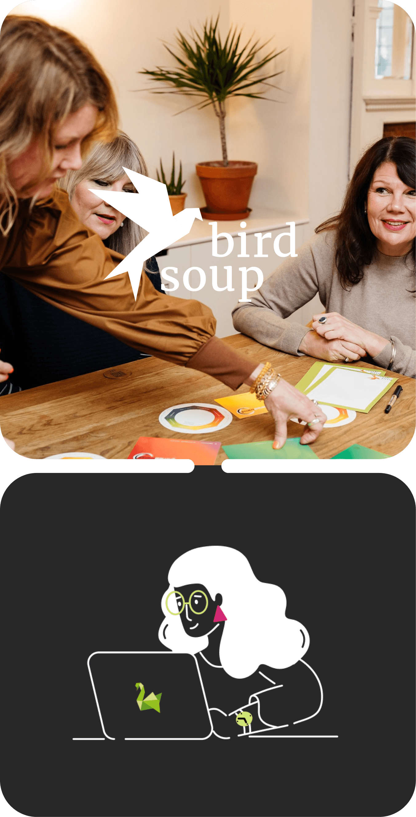 Birdsoup work by Jamjar